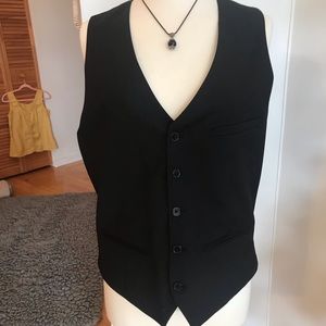 Black vest